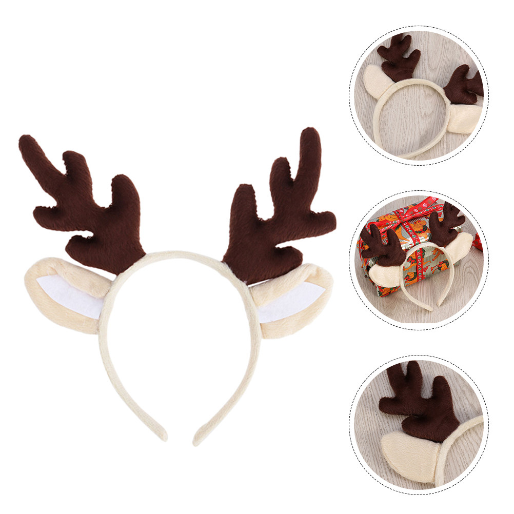 Reindeer Antlers Headband - 3 serre-têtes en forme de bois