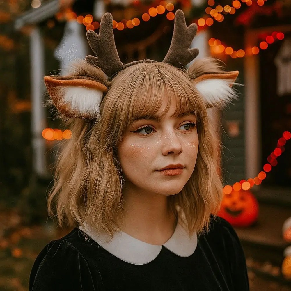 Serre-tête en forme d'oreilles - Reindeer Antlers Headband avis et prix