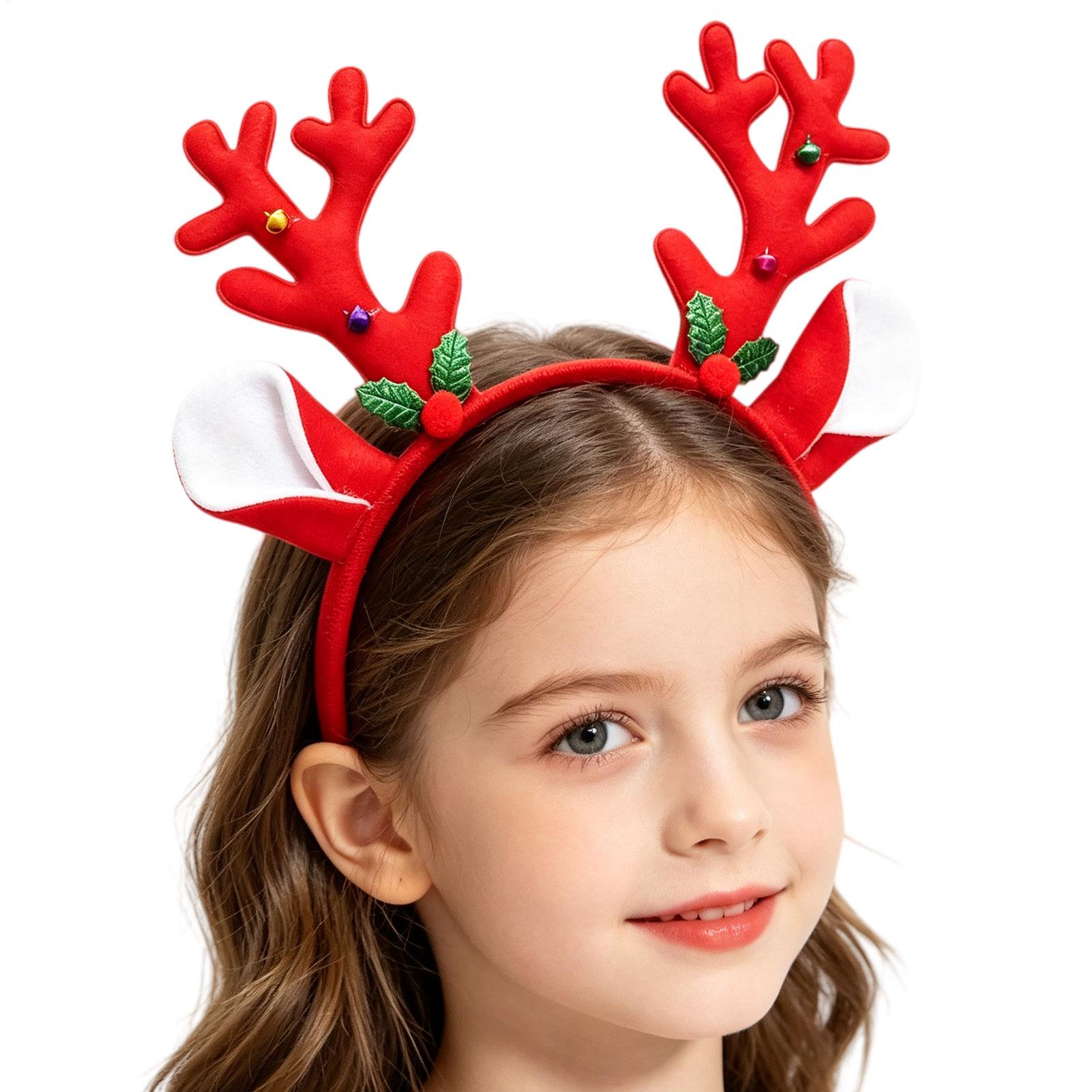 Serre-tête de Noël avec bois d - Reindeer Antlers Headband avis et prix