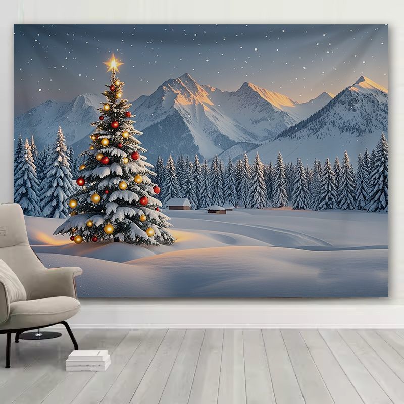 VIKAMA Tapisserie murale de No - Christmas Tree Artificial avis et prix